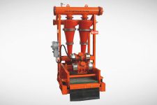 帶底流篩的鉆井液除砂器鉆井液除砂器