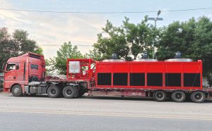 新型鉆井泥漿降溫冷卻系統(tǒng)即將交付客戶