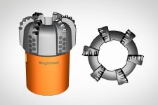 8-1/2"BWCS306 (215.9 mm) PDC取芯鉆頭PDC取芯鉆頭